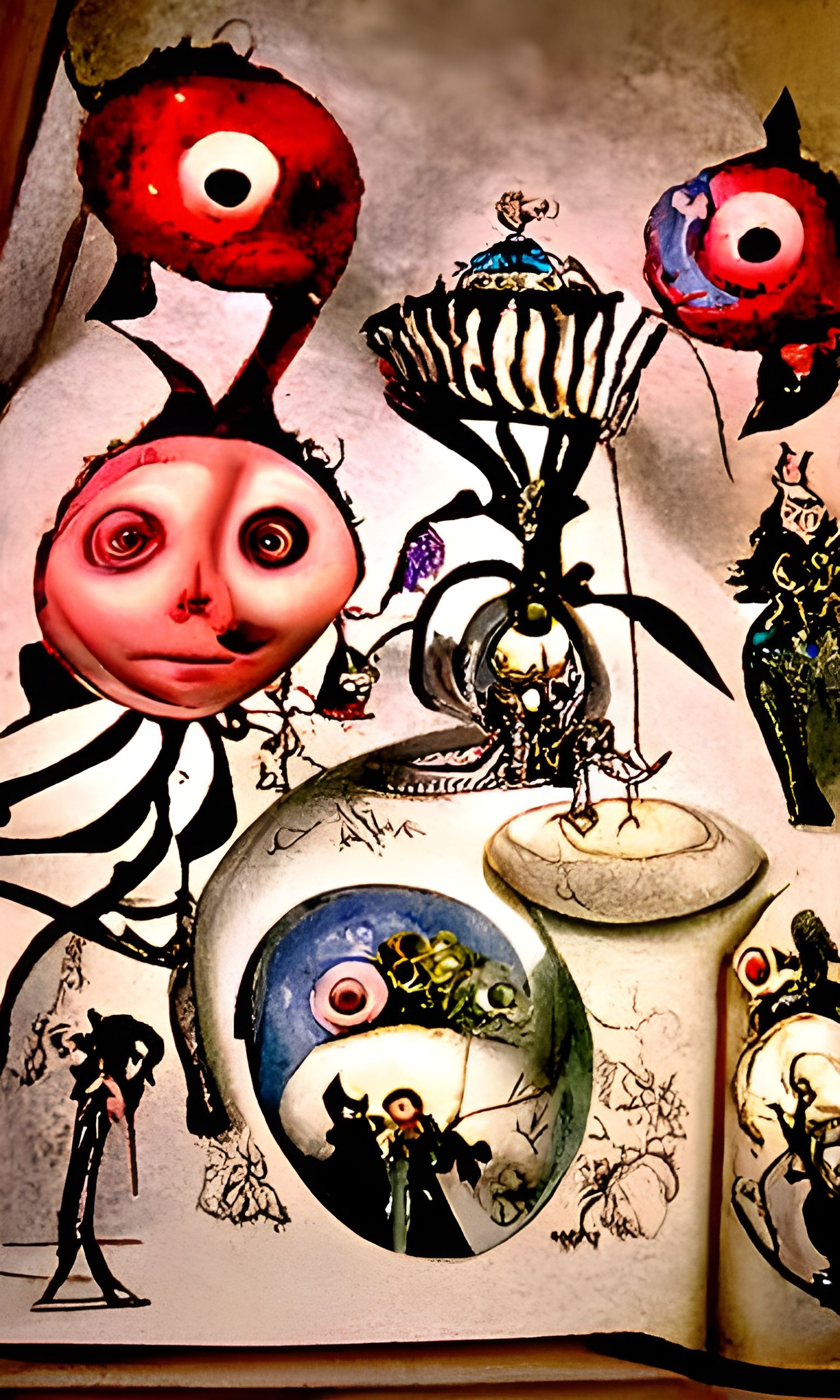 Iimagination of Tim Burton