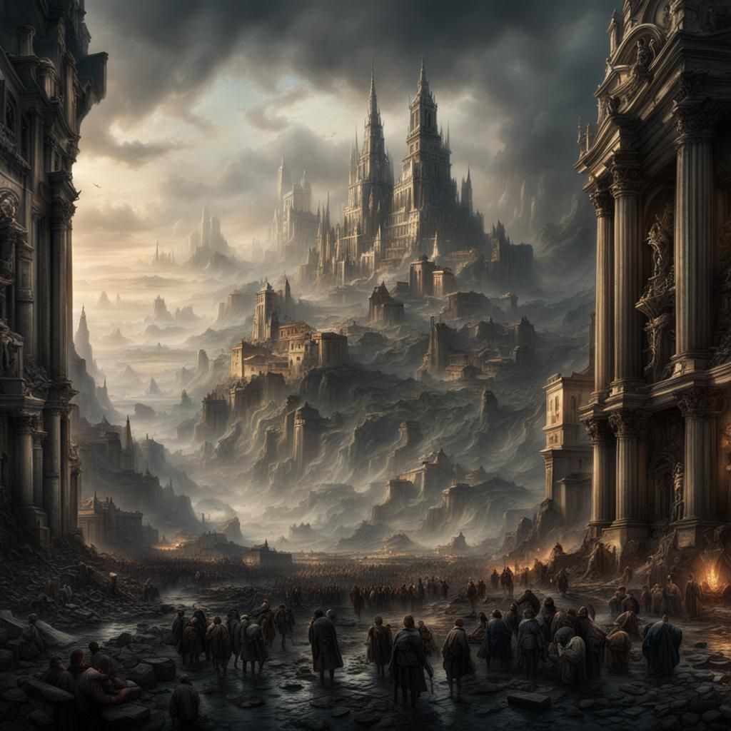 Europa at War: Epic Digital Matte Painting