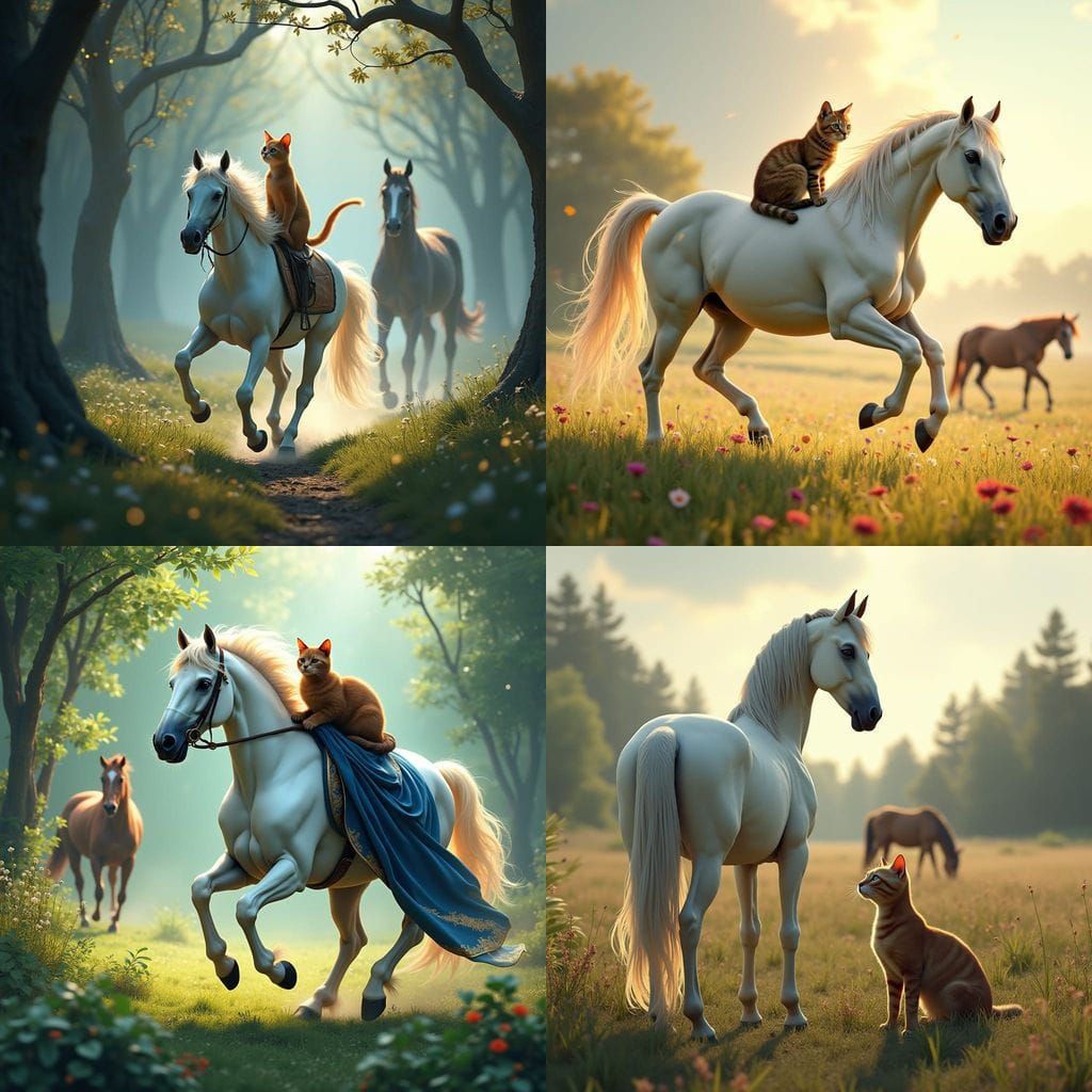 Fanciful Feline Empire in Whimsical Realms