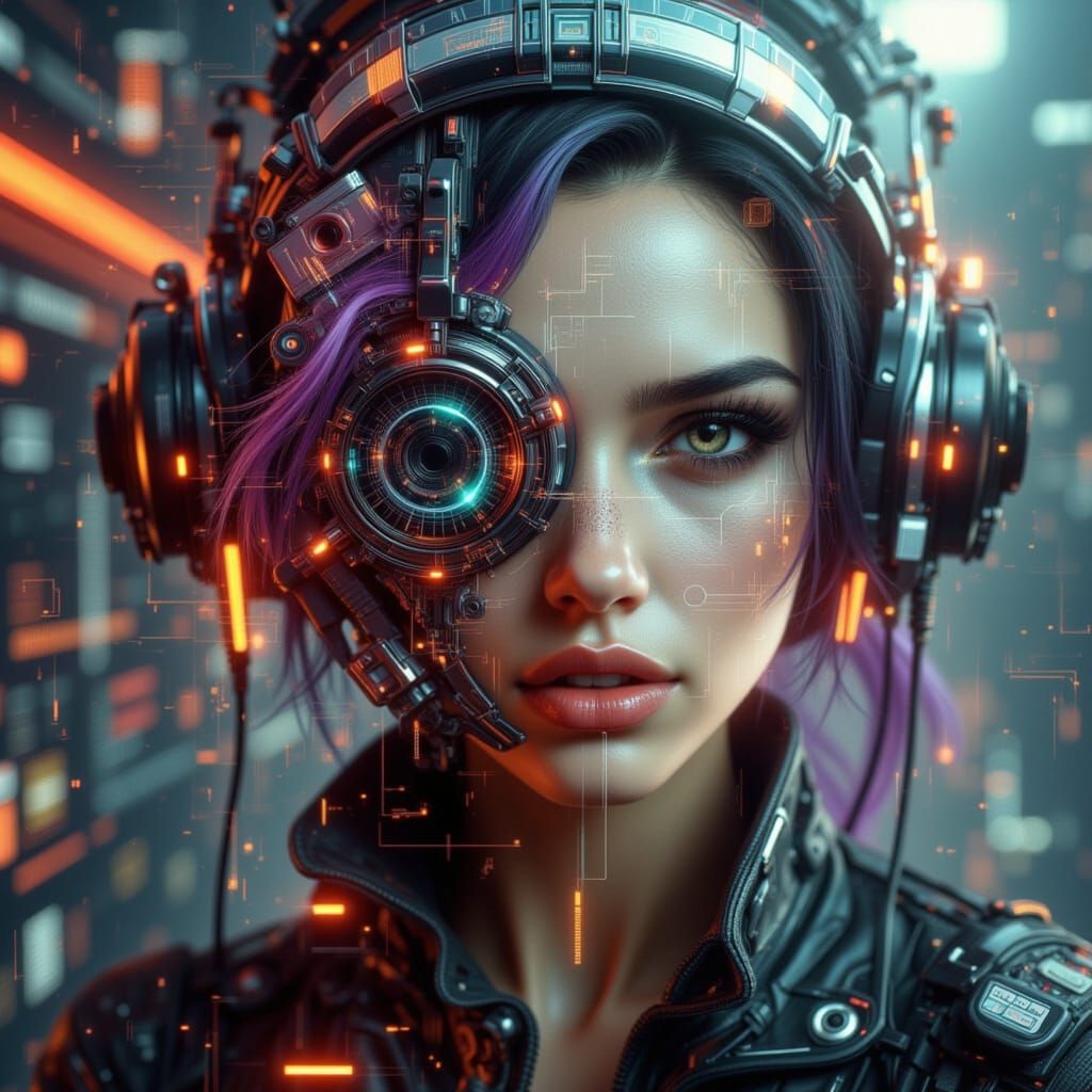 Pinup Aesthetic with Digital Art Styles