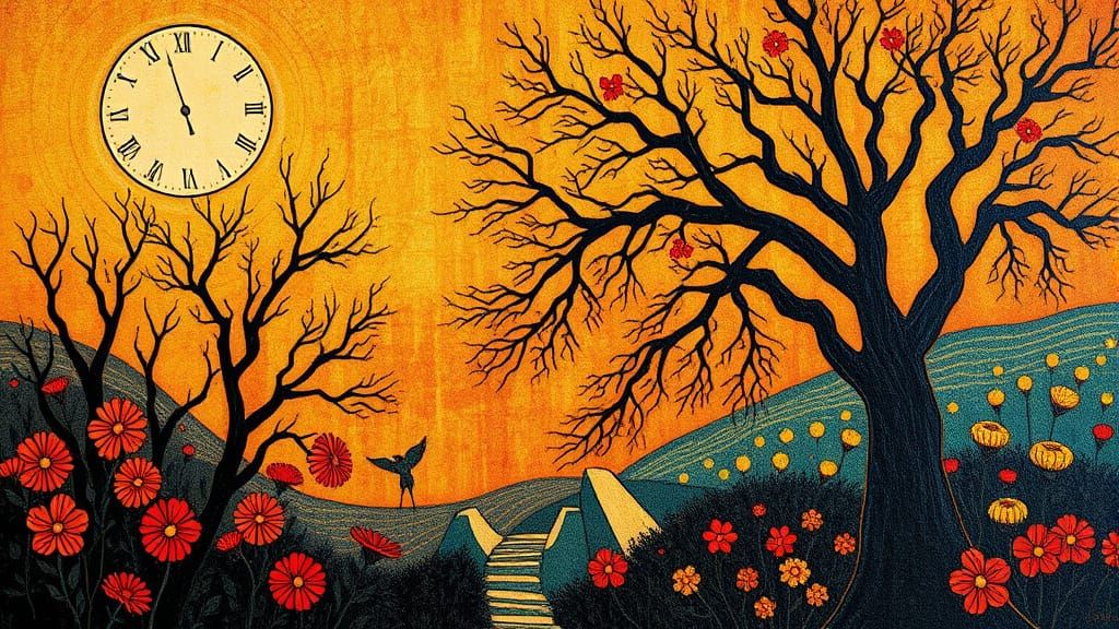 Golden Era Xylography Masterpiece