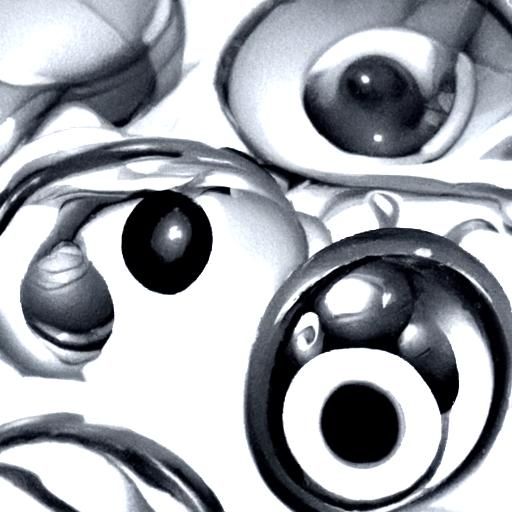 Eyeballs Rendered with Ambient Occlusion