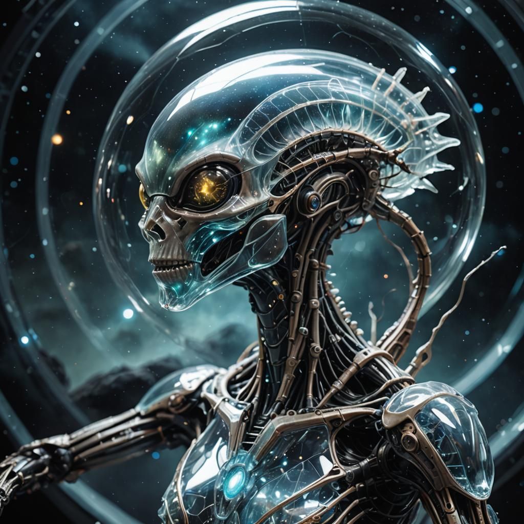 Alien Crystal Entity Beyond Earth