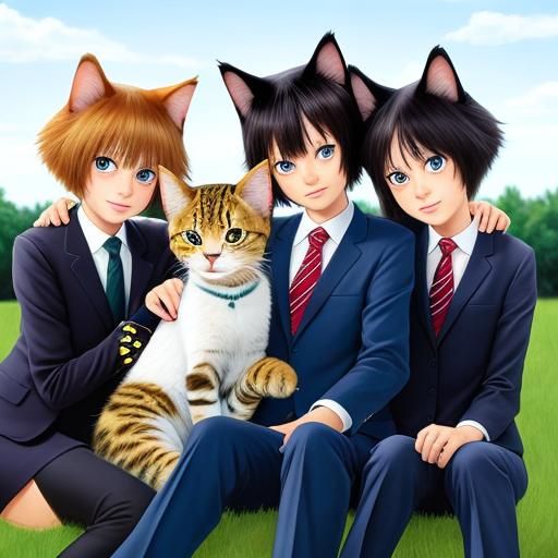 The Most Feline Foursome