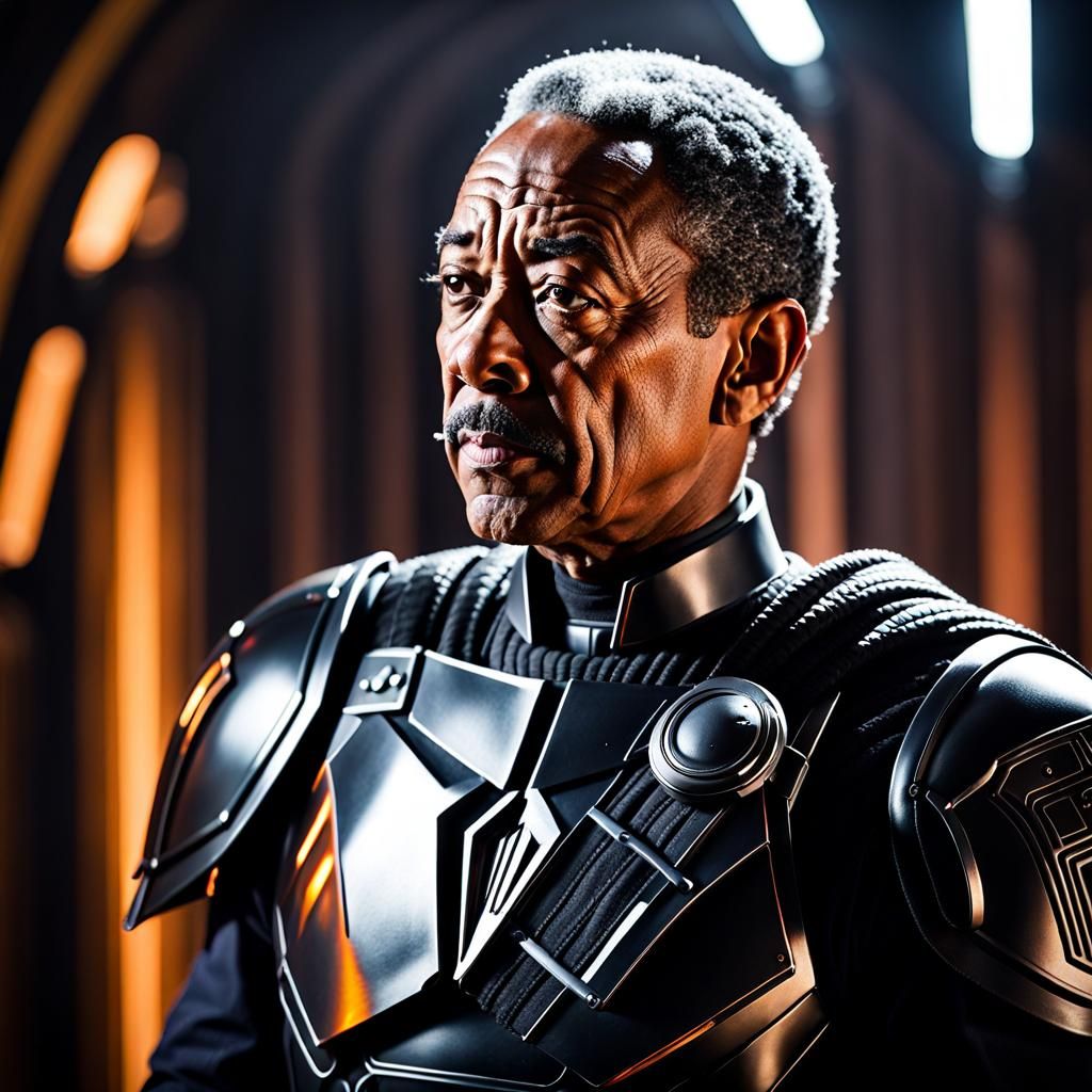 Moff Gideon in Mandalorian-Inspired Armor
