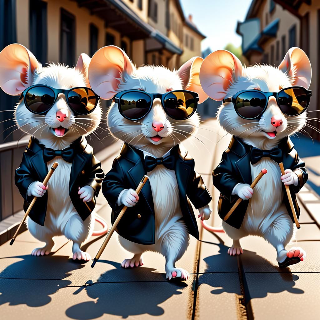 Three blind mice