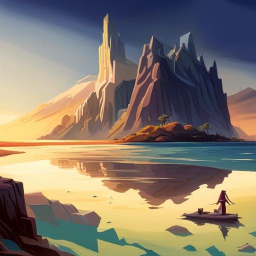 Image in Genndy Tartakovsky Art Style