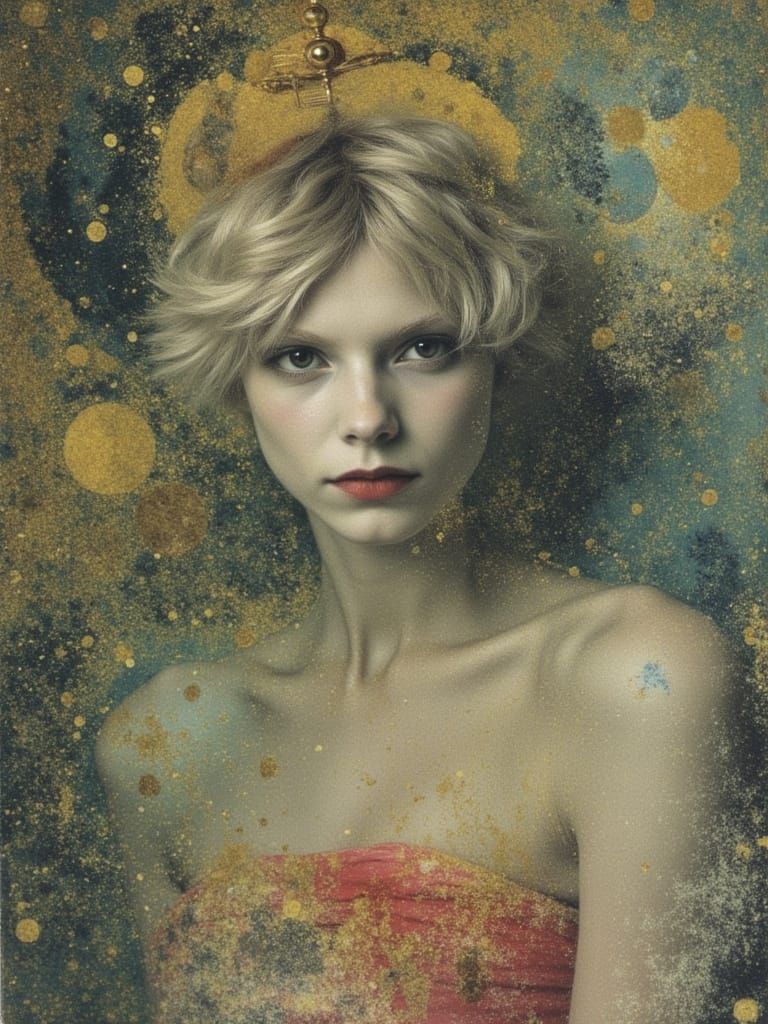 Celestial Monoprints in Vibrant Autochrome