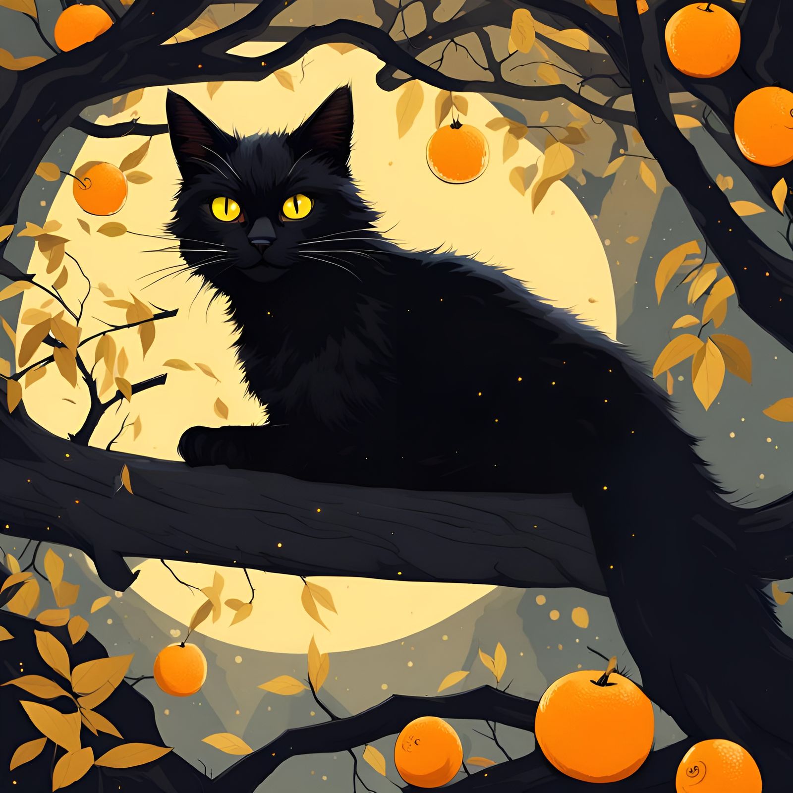 Ont dit que les chats noirs portent malheur... mais ils sont si beaux !