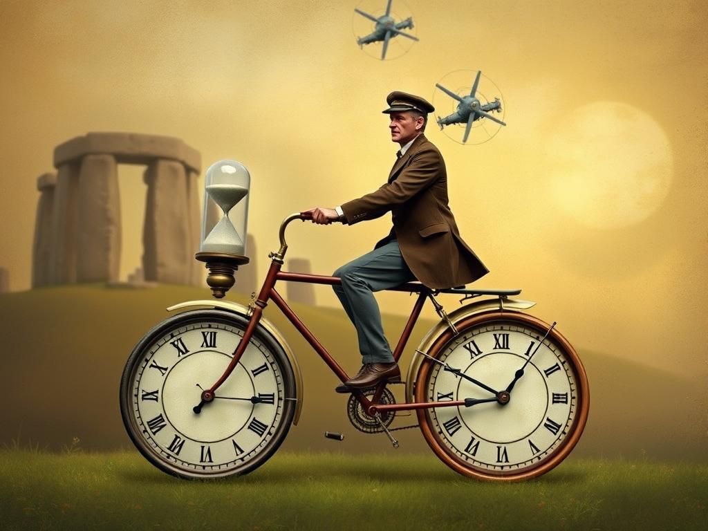 H.G. Wells' Time-Traveling Bicycle