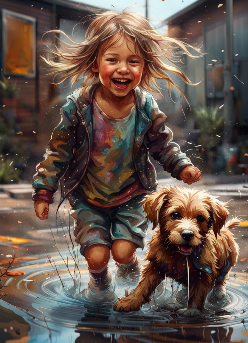 The feeling of total happiness