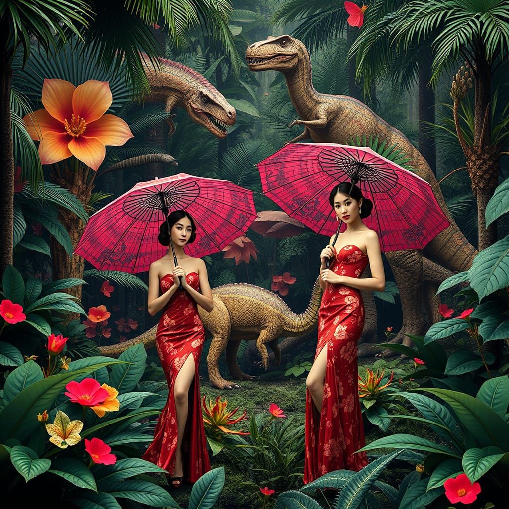 Jurassic Fashion Shoot