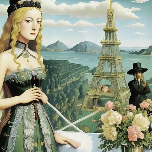 Surreal Dreamscape Inspired by Masters of Surrealism