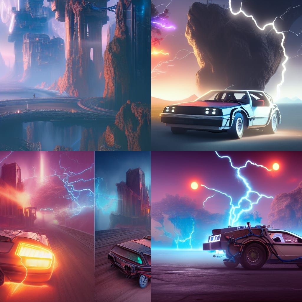 Back to the Future: Detailed Matte Painting