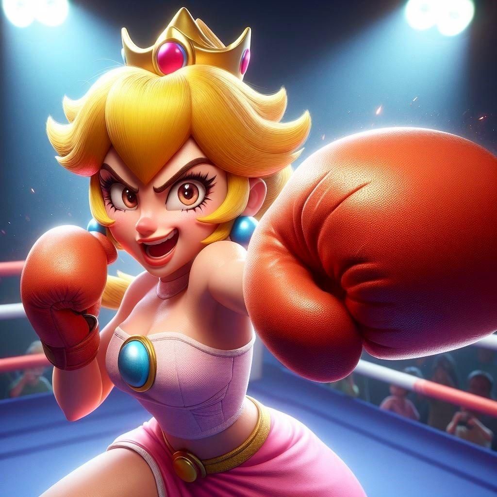 “You Want a PEACH of Me? Step in the Ring!”