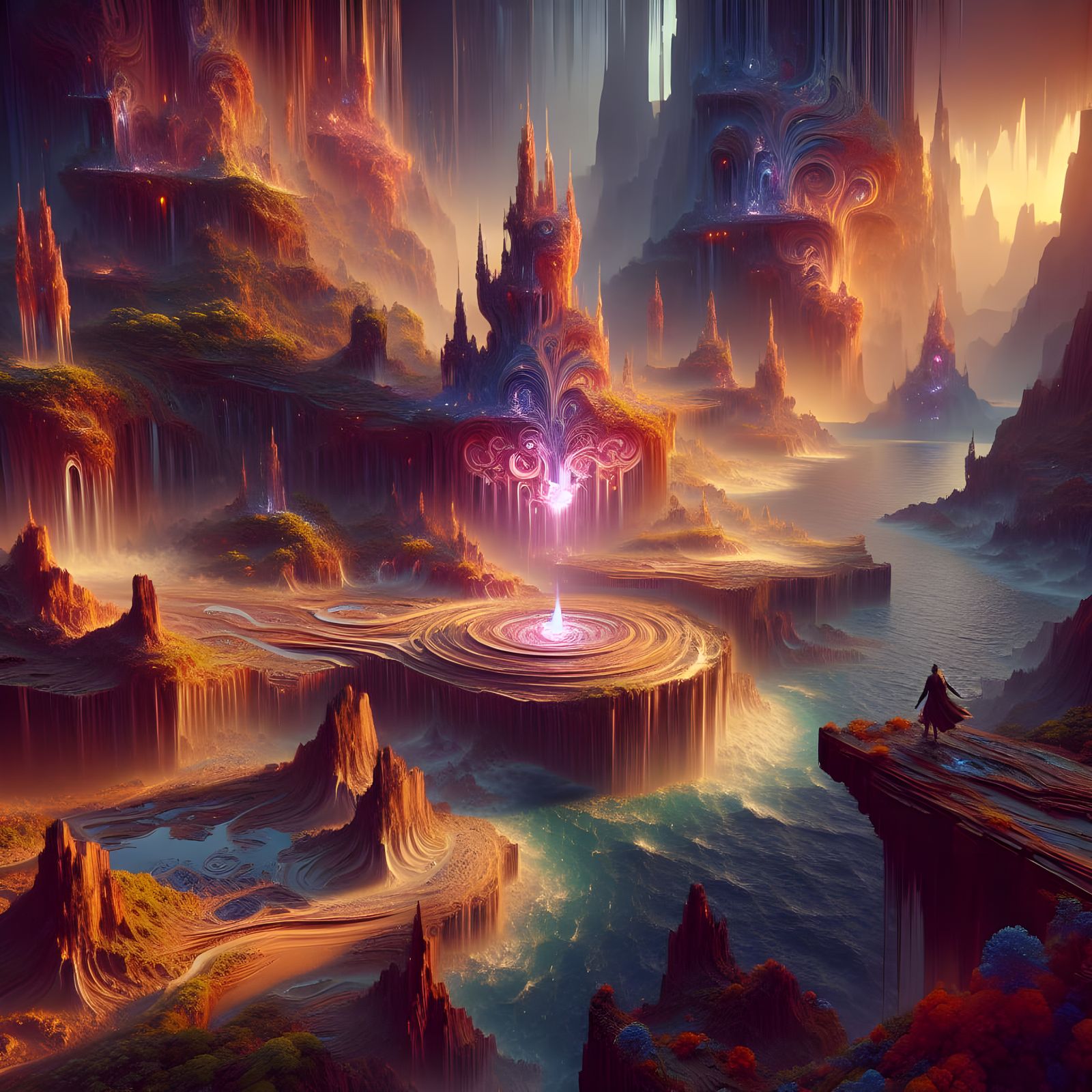 Fantastical Matte Painting Inspired by Trending Art