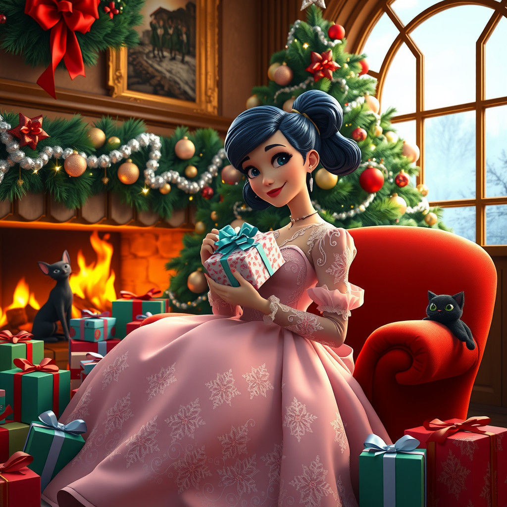 Christmas with Marinette Dupain-Cheng 06