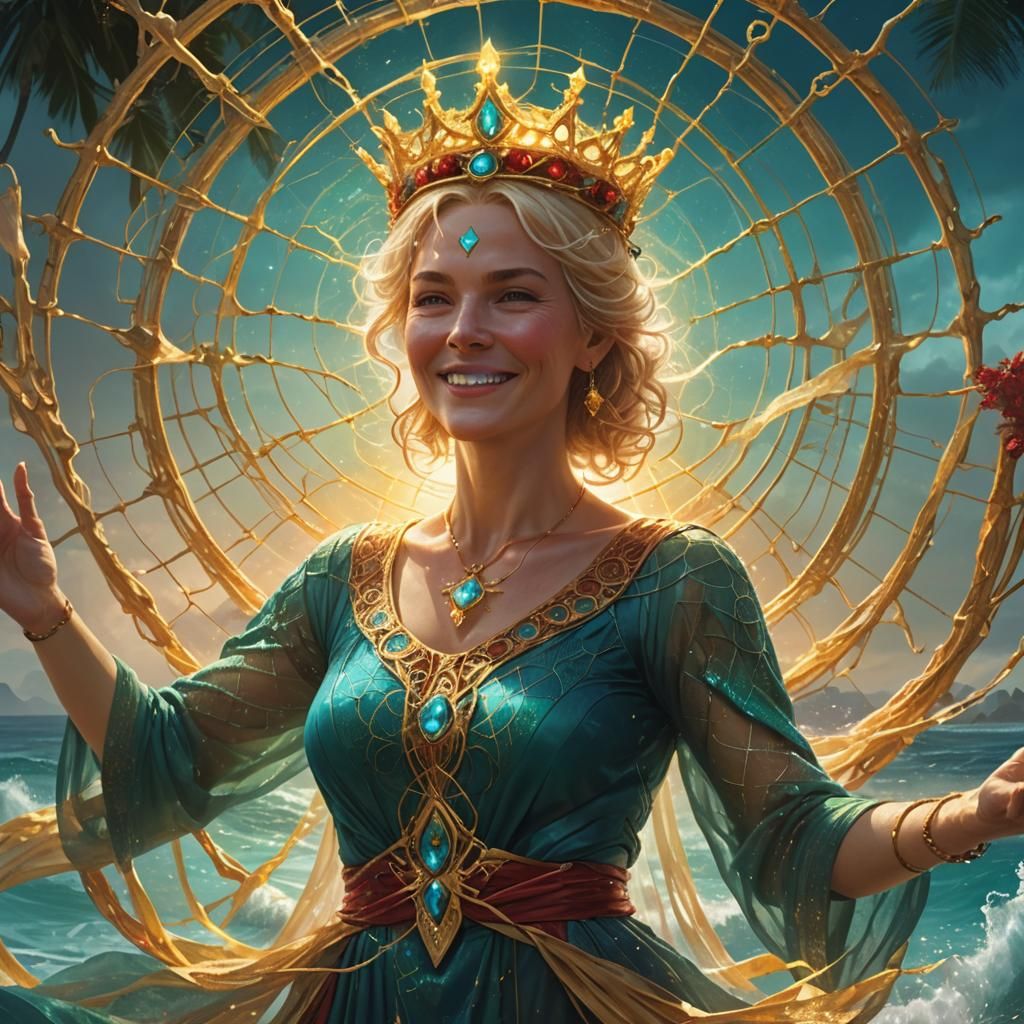 Priestess of Golden Light by Tropical Ocean