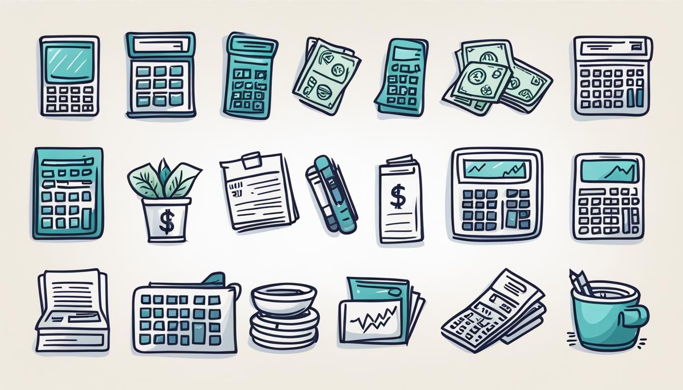 Hand-Drawn Business and Finance Icon Set