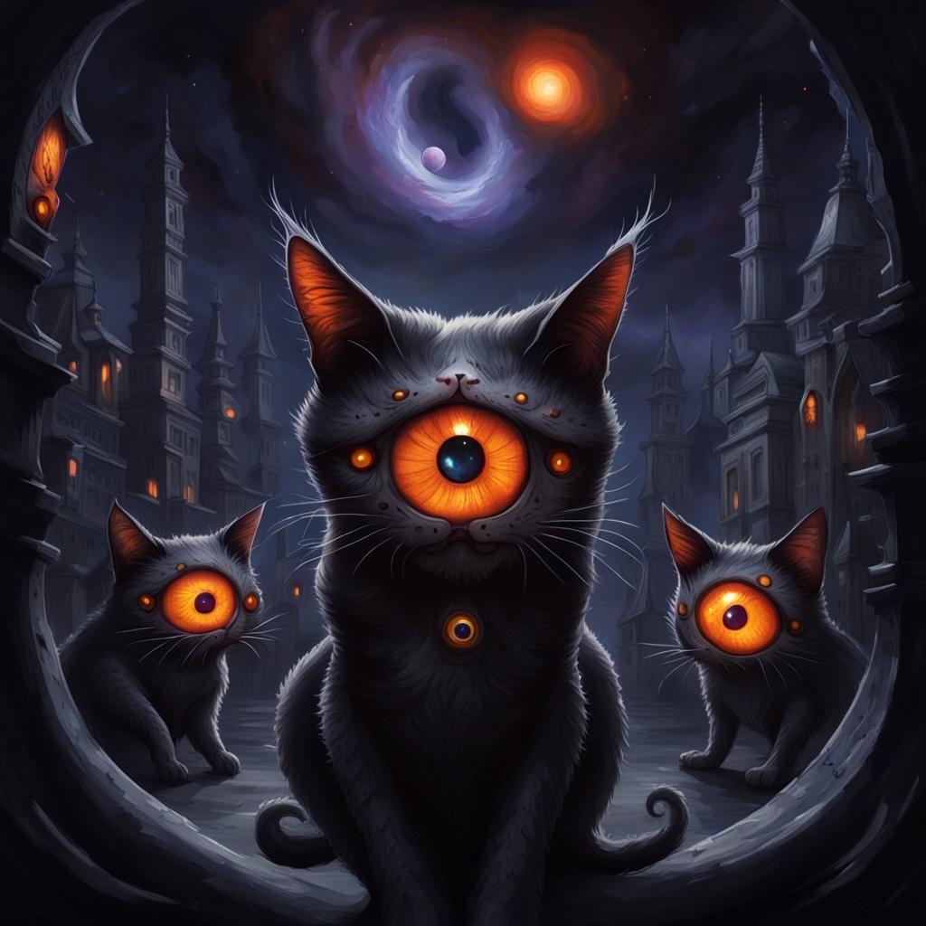 Nightmare Cat of Eldritch Horror