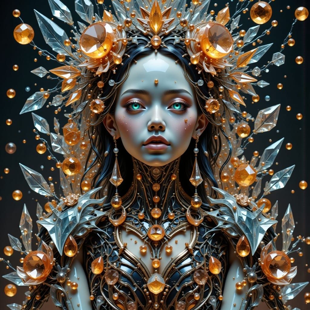 Dreamscapes in Shimmering Glass and Crystal