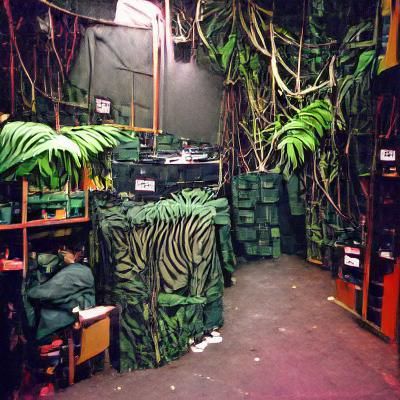 Endless Backrooms Maze with Fluorescent Lights