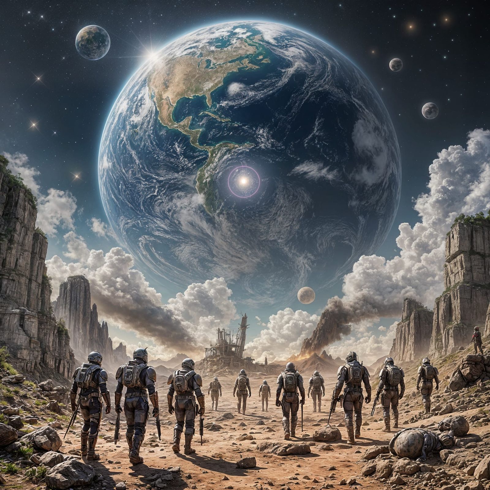 Galactic Invasion: Superhumans Save Mayan World