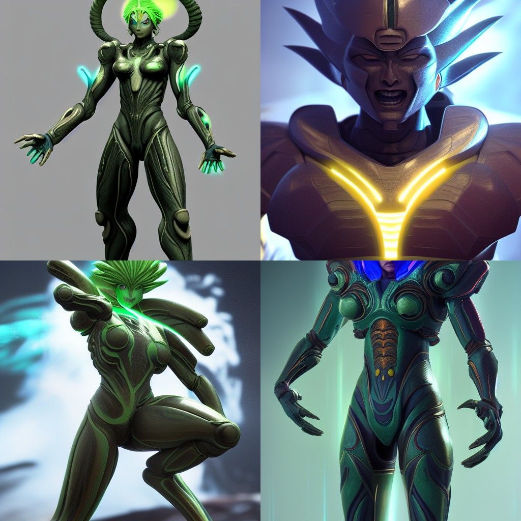 Hyperrealistic Character Portrait in Biopunk Style