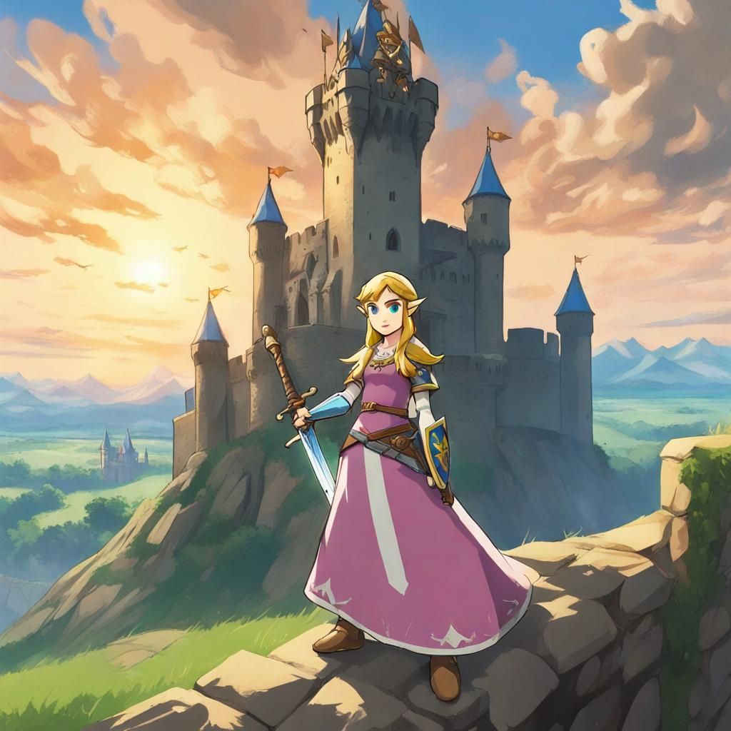 What if Princess Zelda was the hero !