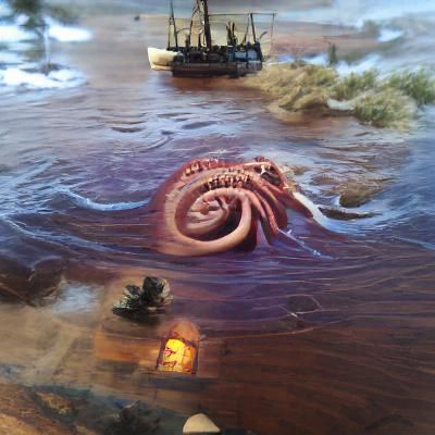 Eldritch Horror Generated by AI
