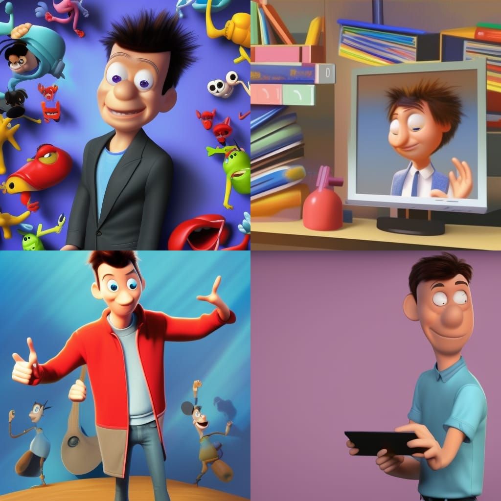 Rick Astley Rickrolls Classroom: Pixar-Style 3D Animation