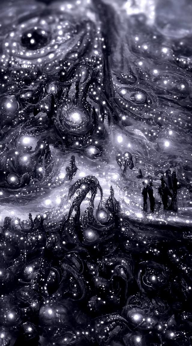 Eldritch Galaxy Inspired by H.P. Lovecraft