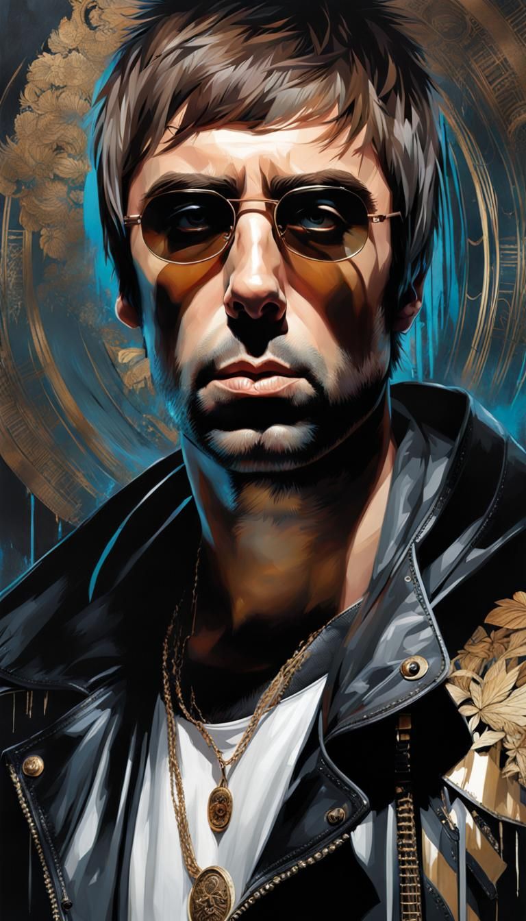 Gothic Man Portrait in Photorealistic Style