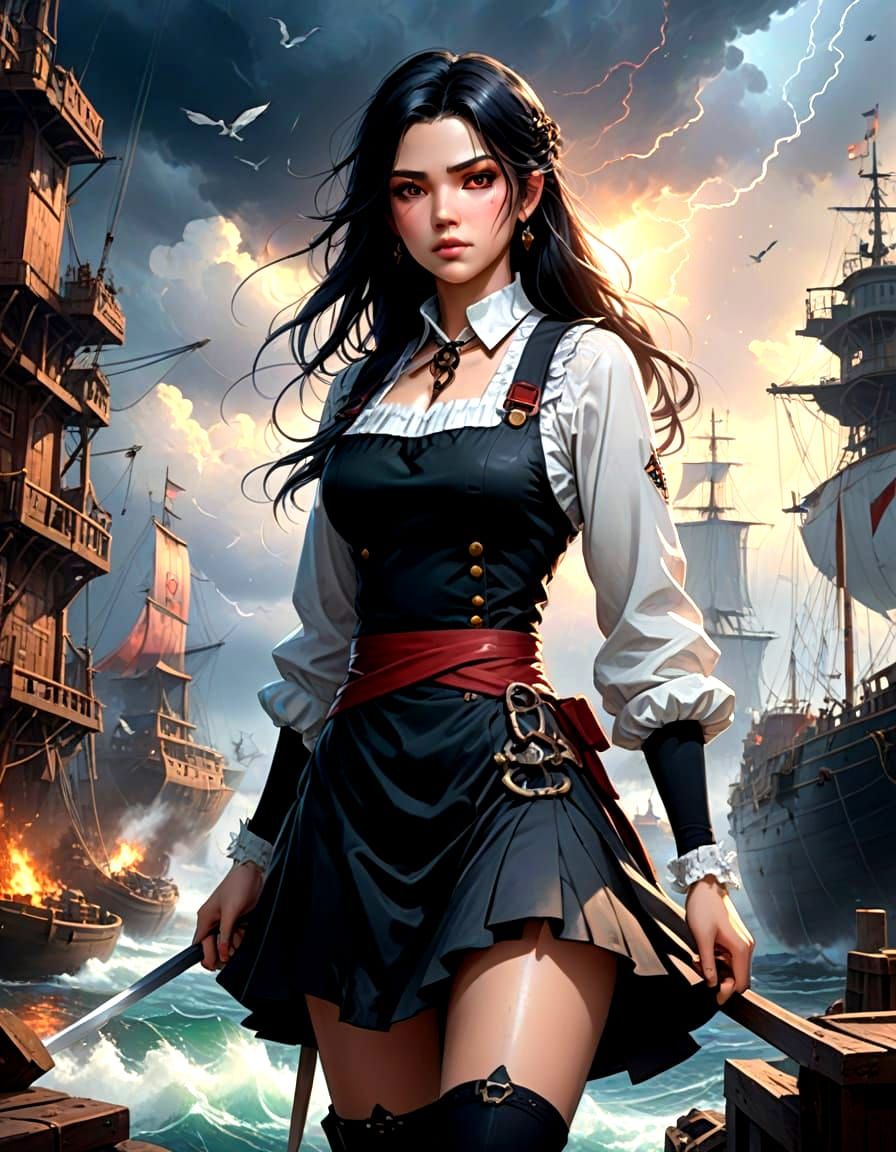 Ethereal Maid of Chaos Radiates Strength