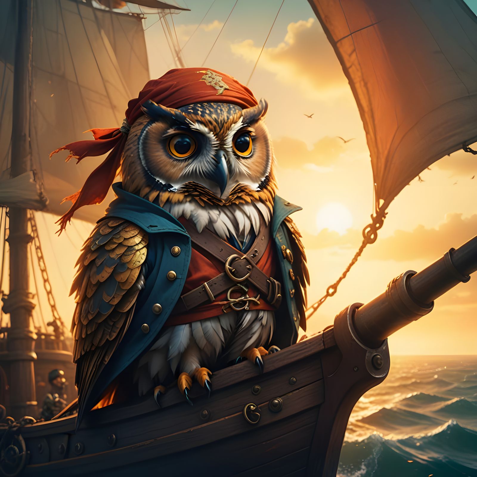 Captain Owl The Pirate.