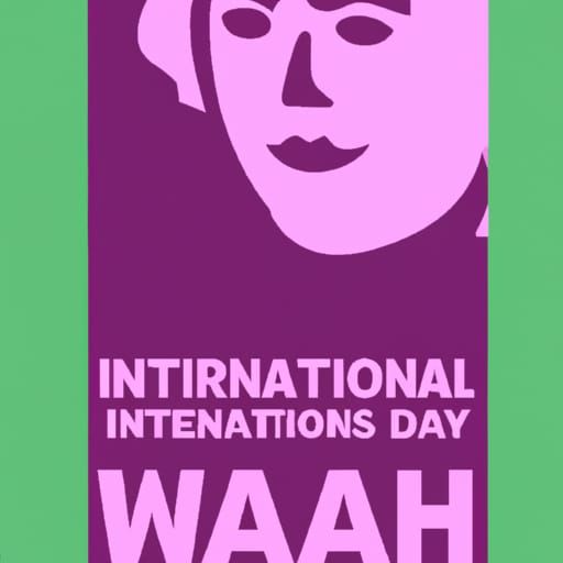 International Women's Day Silk Screen Poster Art