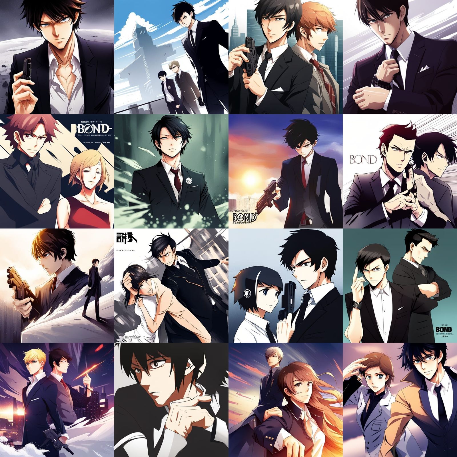 Anime Style Character Portrait