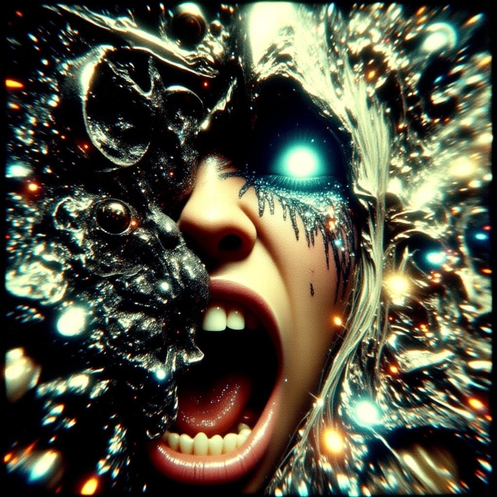 Valkyrie Unleashes Fury in Gritty Fantasy Portrait