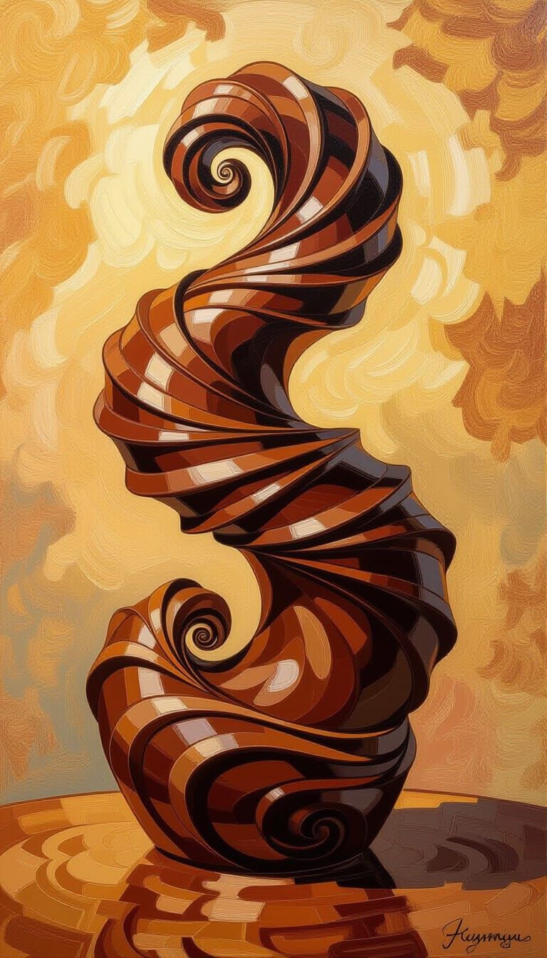 Chocolate Masterpieces as Impressionistic Art