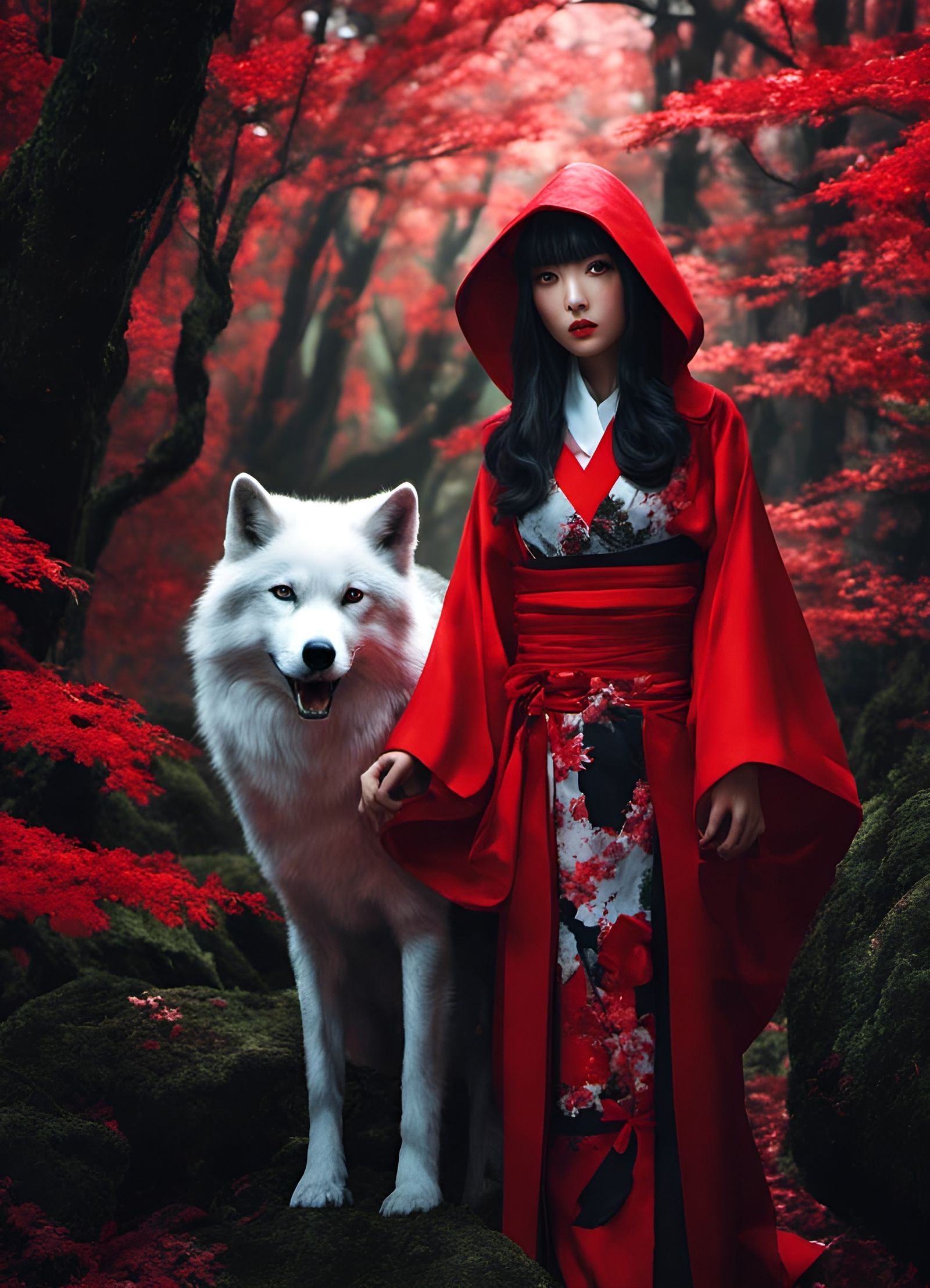 赤ずきんと狼, Akazukin to Ōkami