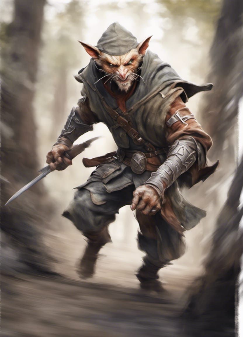 Ratfolk hunter