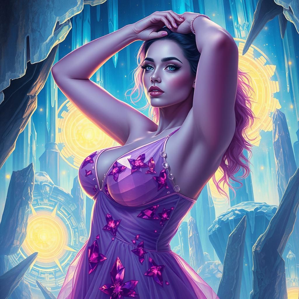 Crystalline Beauty in a Fantasy Palace