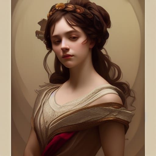 Renaissance Portrait with Dynamic Lighting in 8k