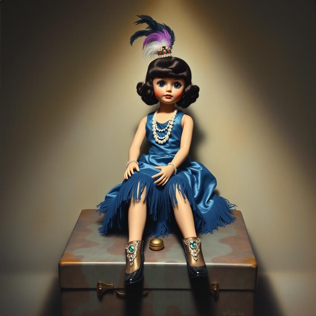 Surreal Discovery of Childhood Doll in Attic