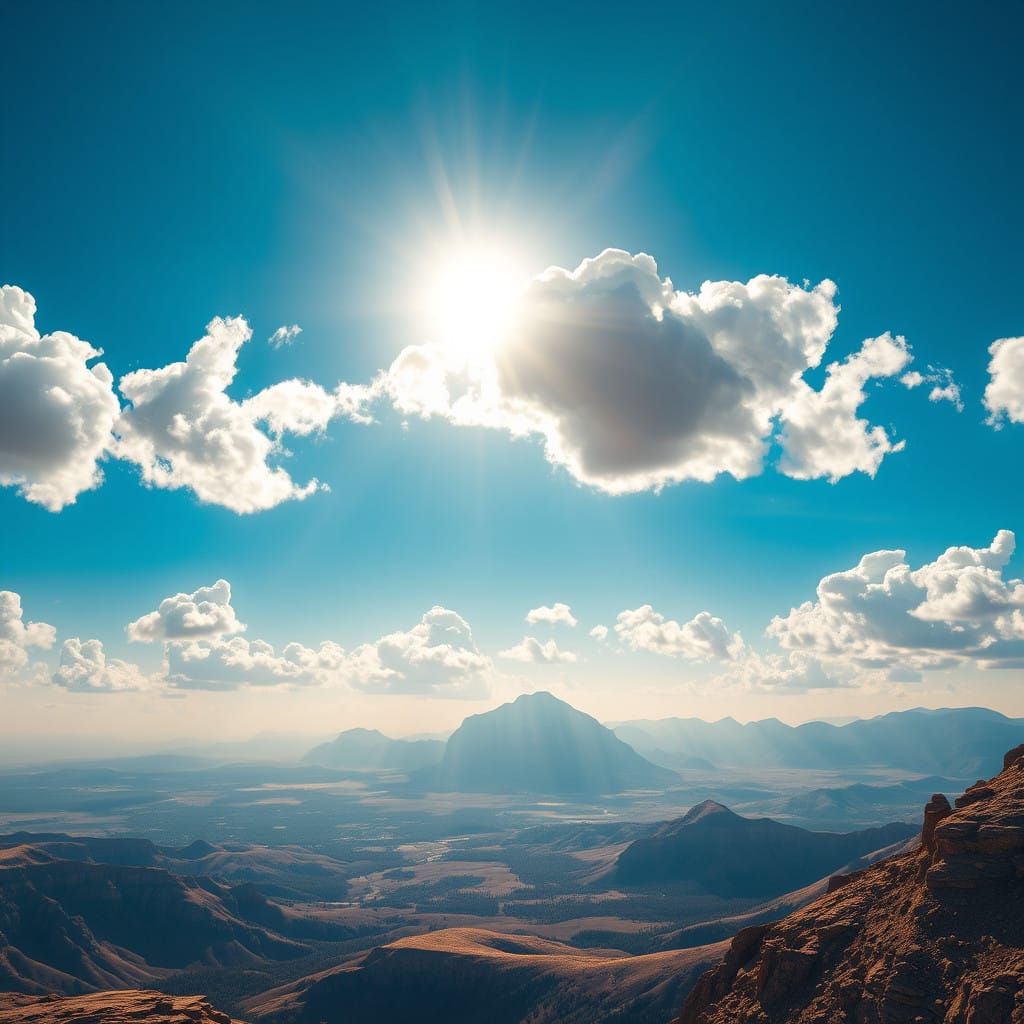 Photorealistic America Landscape