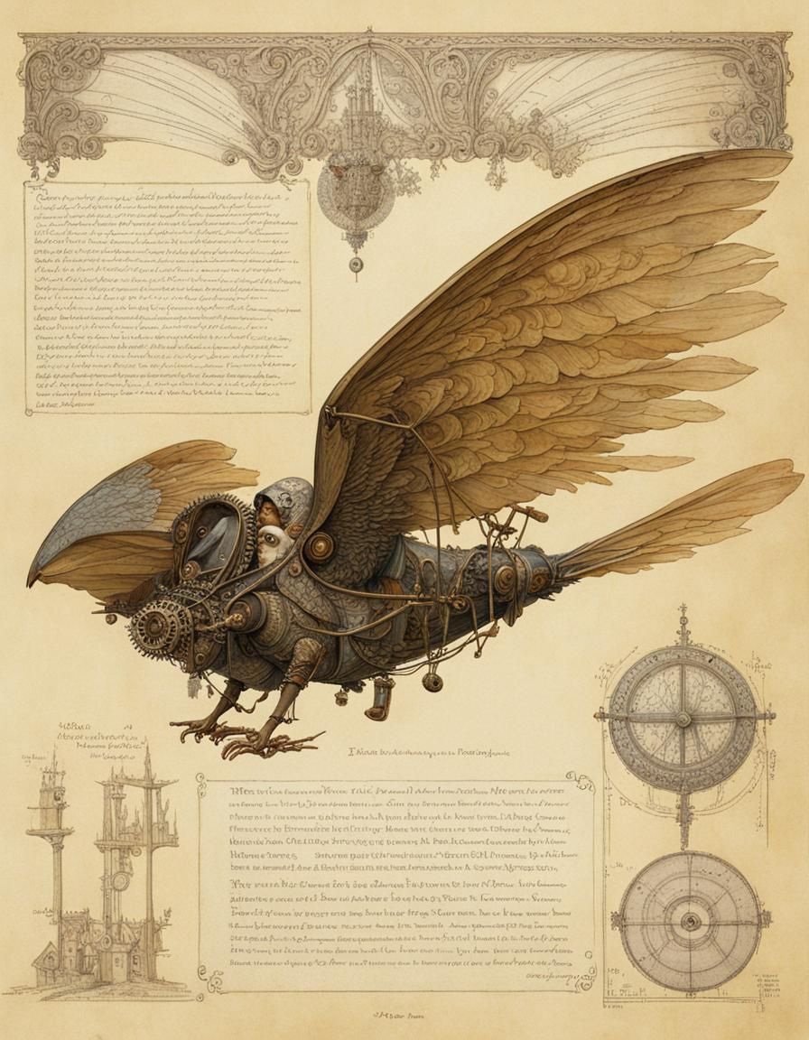 Medieval Ornithopter