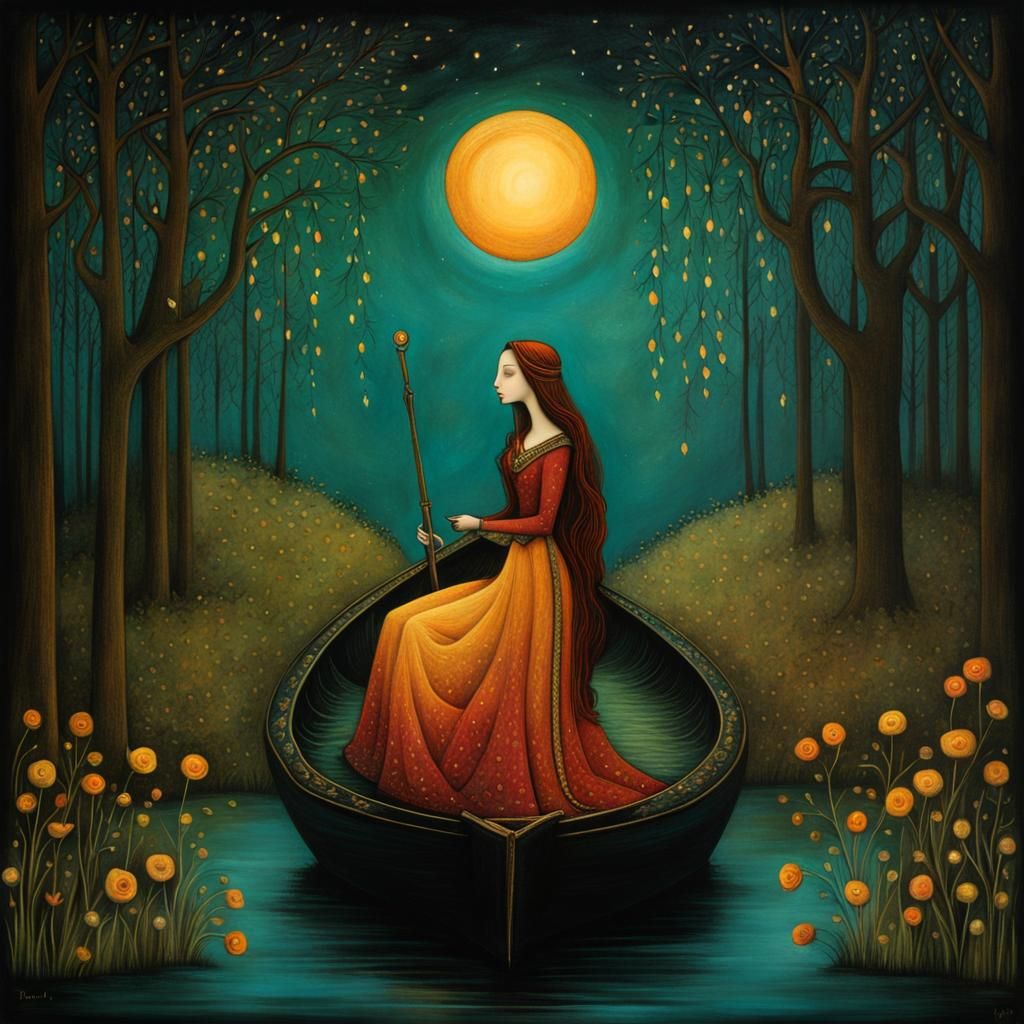 The Lady of Shalott as Surrealist Art
