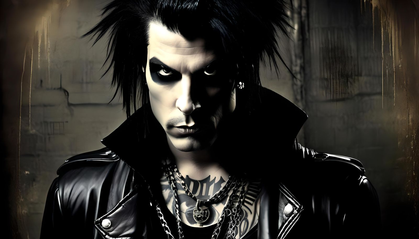 Photoshoot For A Goth Rocker (Continued)