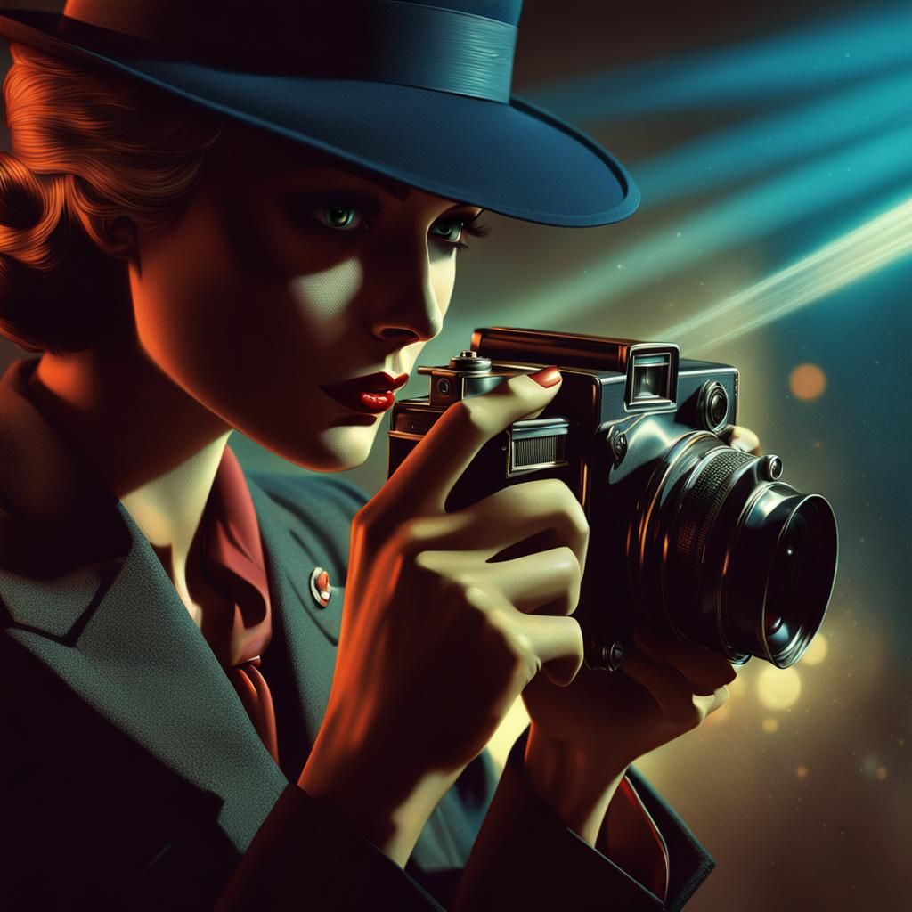 Smile! Noir Detective Portrait ππΈ v3