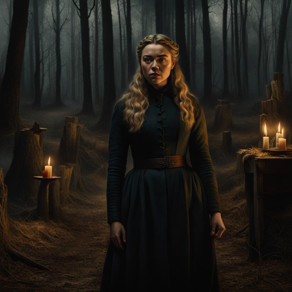 Florence Pugh as Thomasin (The Witch)